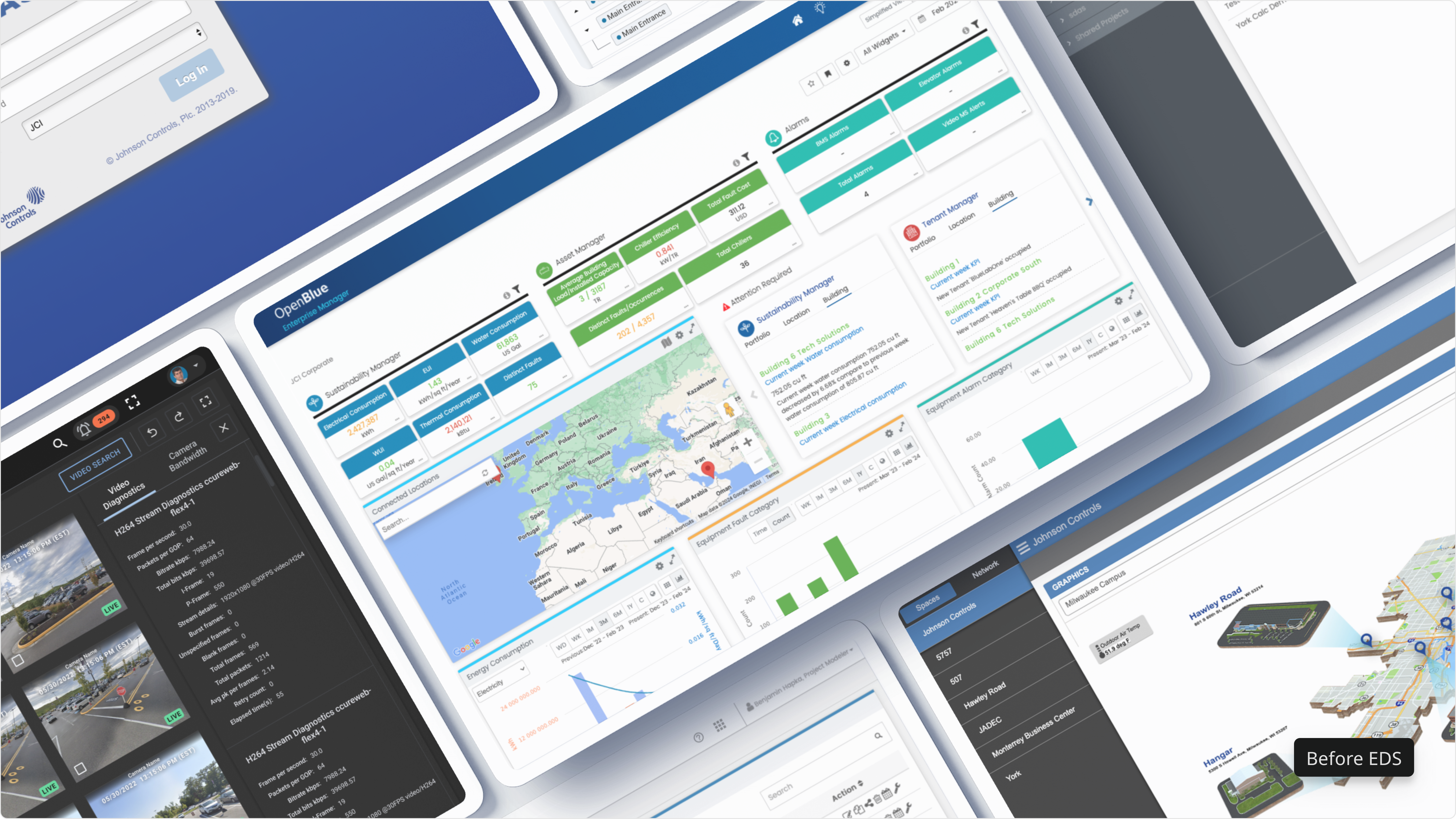Interface inventory showing duplicated component work across multiple product teams